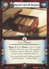 Koan's Scroll Satchel FOIL